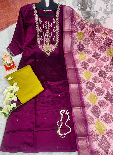 HR Pure Muslin Kurti With Bottom Dupatta Wholesale Market In Surat